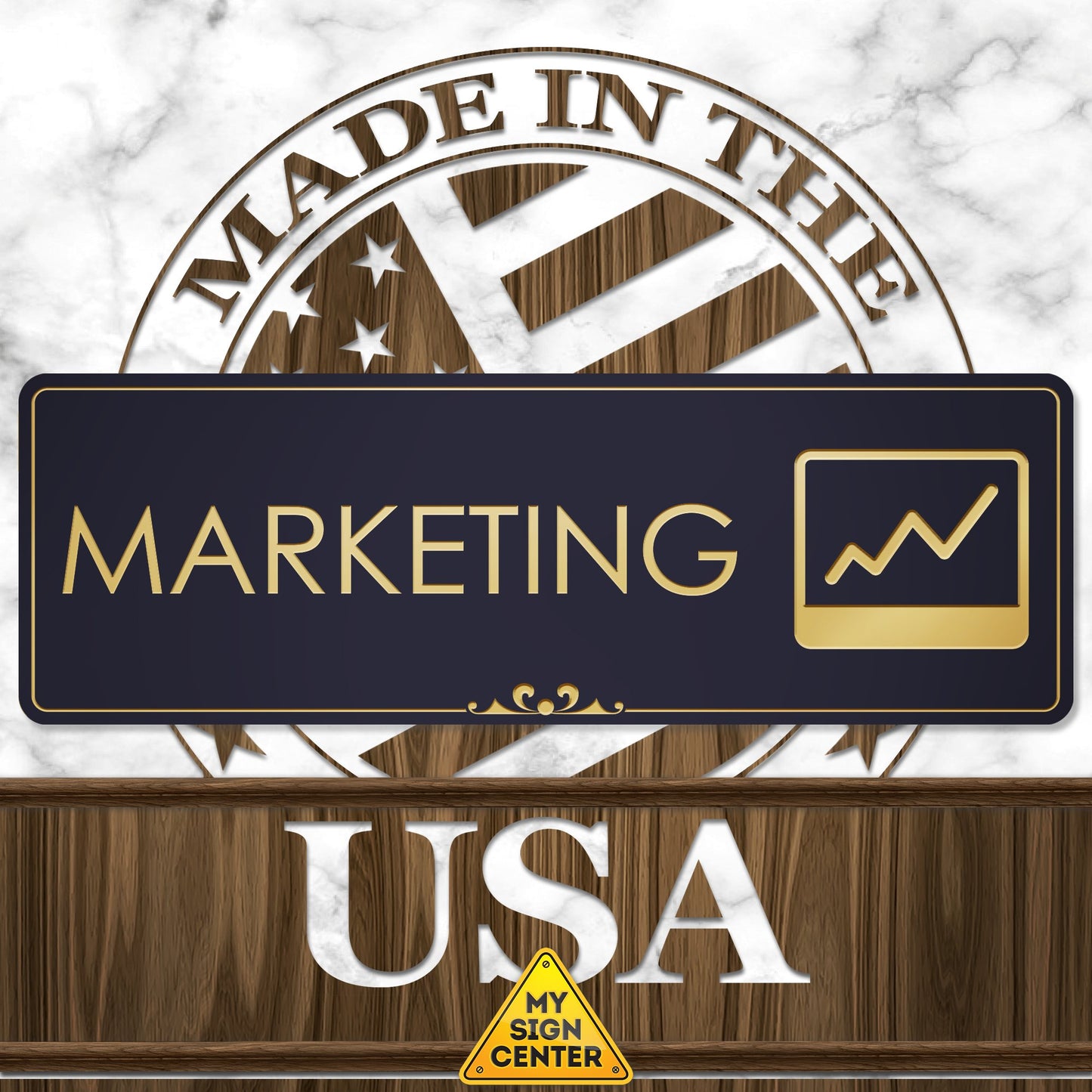 Marketing Office Door Sign