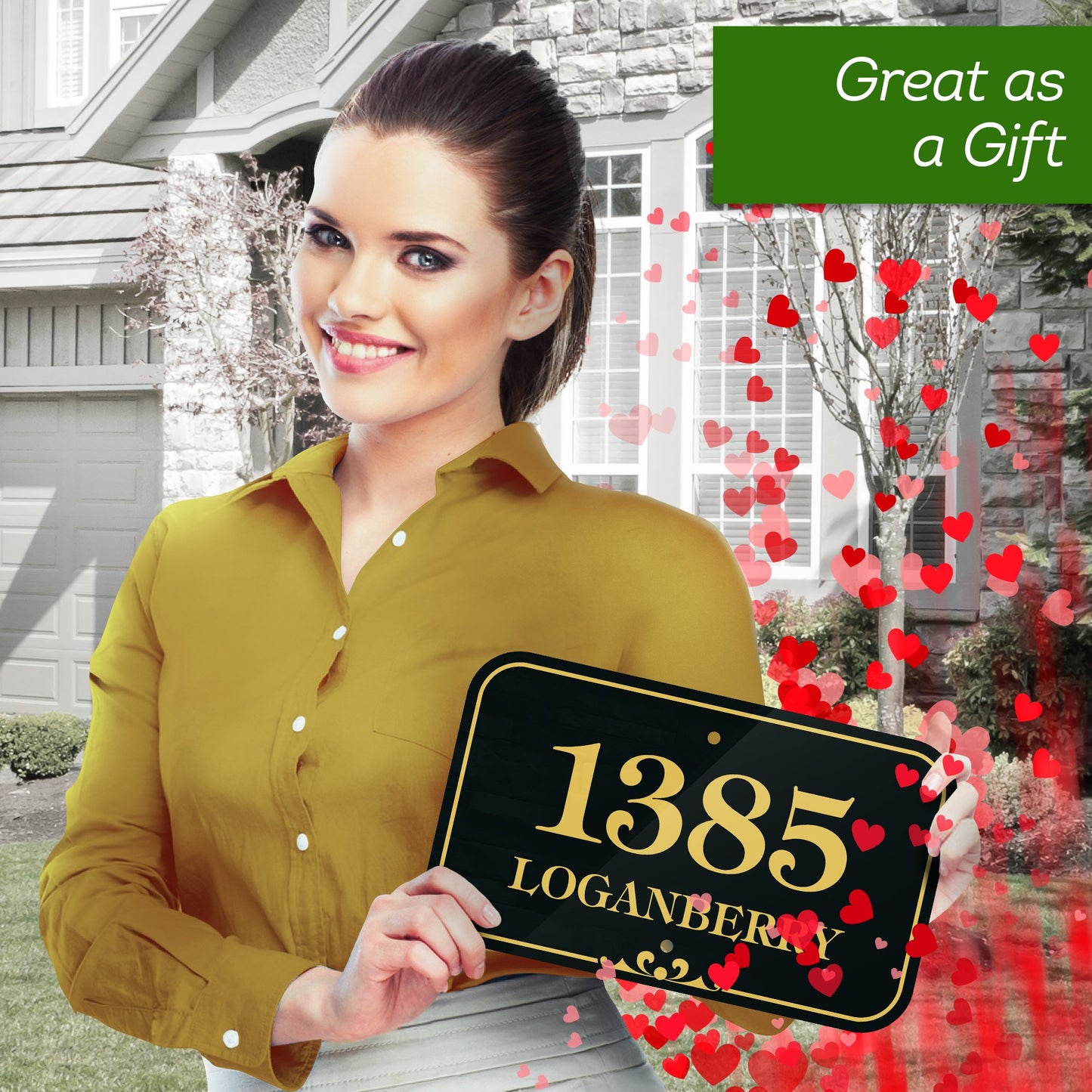 Customized and Personalized House Address Sign 4