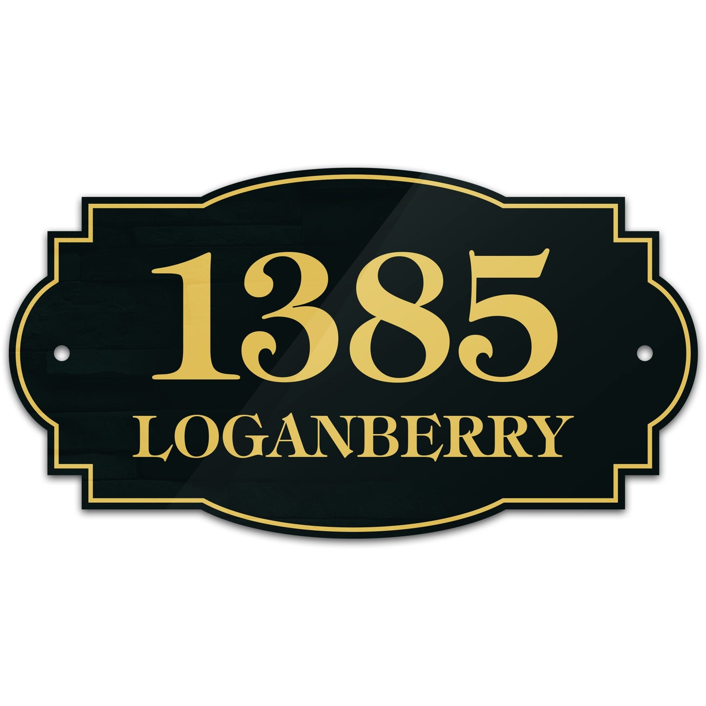 Customize and Personalized House Address Sign 2