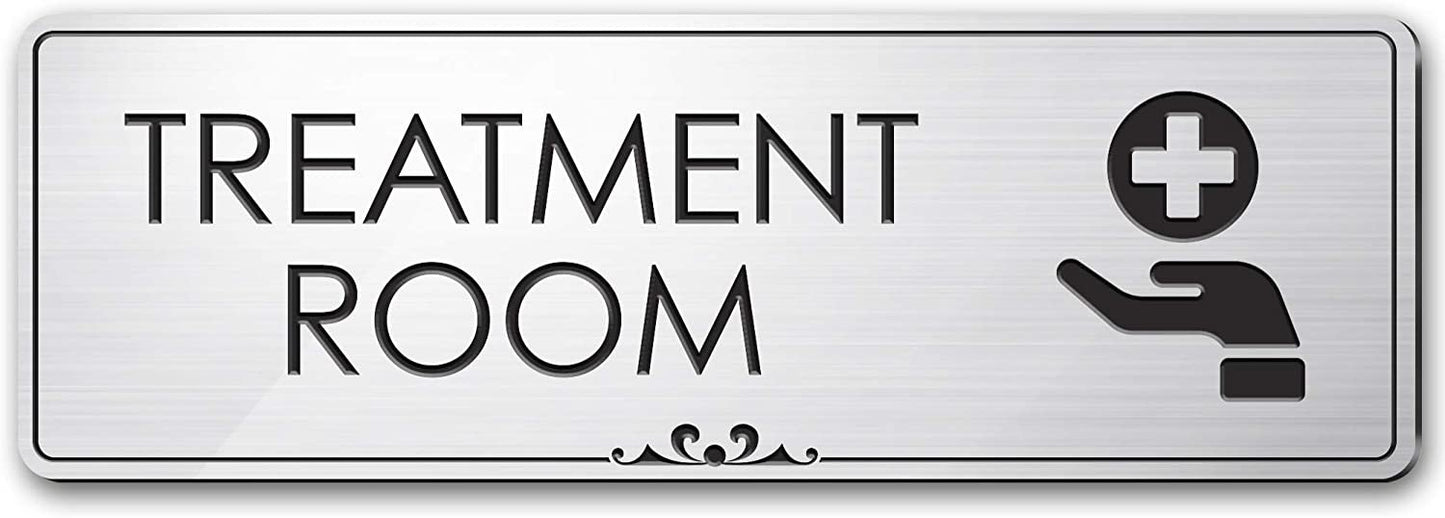 Treatment Room Sign Treatment in Session Sign