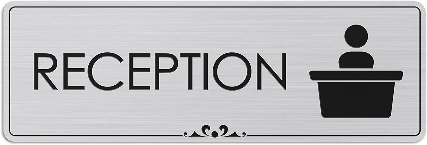 Reception - Laser Engraved Sign 2