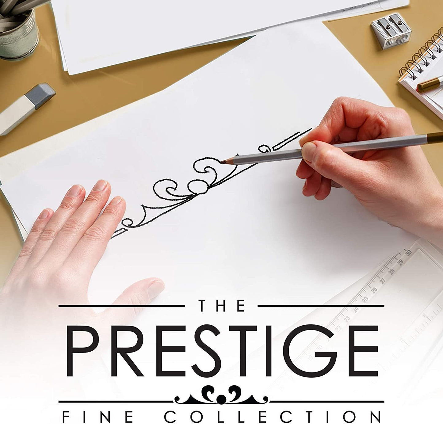 Engraved Message Holder Reception Desk Sign, Prestige Collection