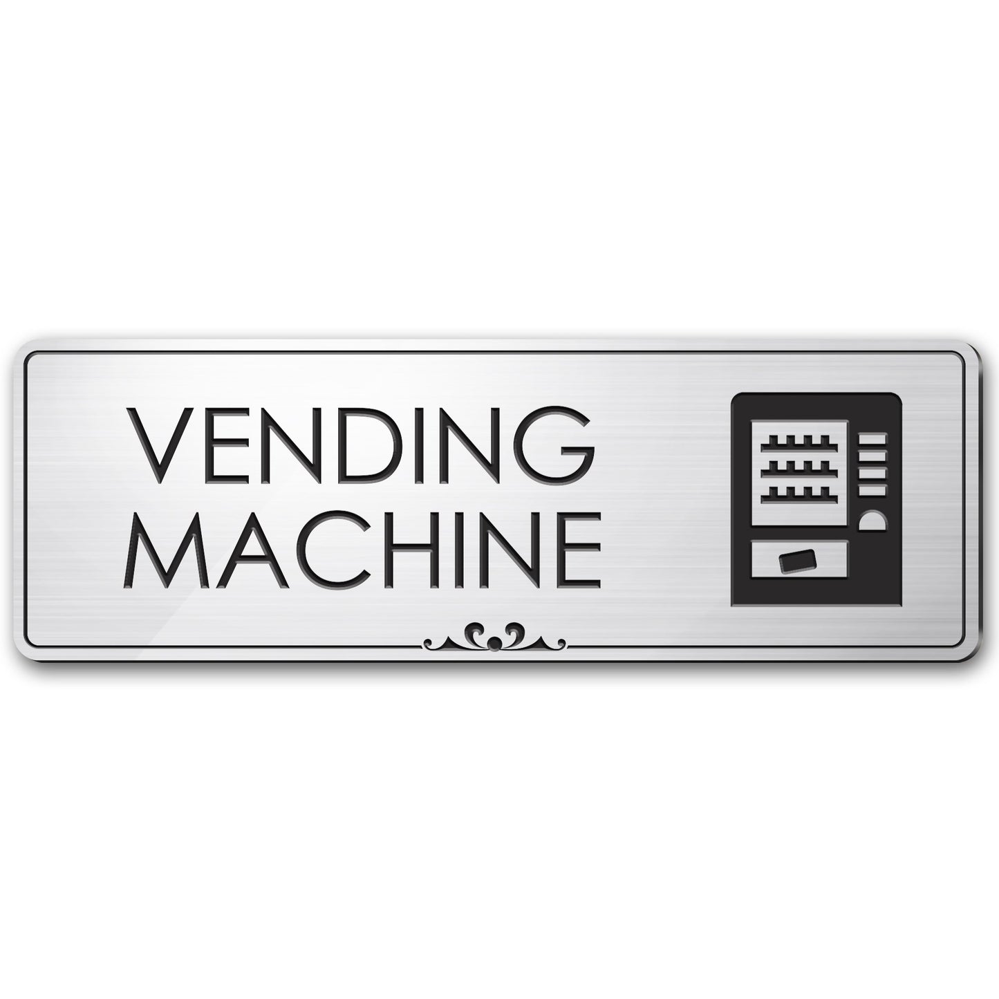 Vending Machines for Business Lunch Room Sign