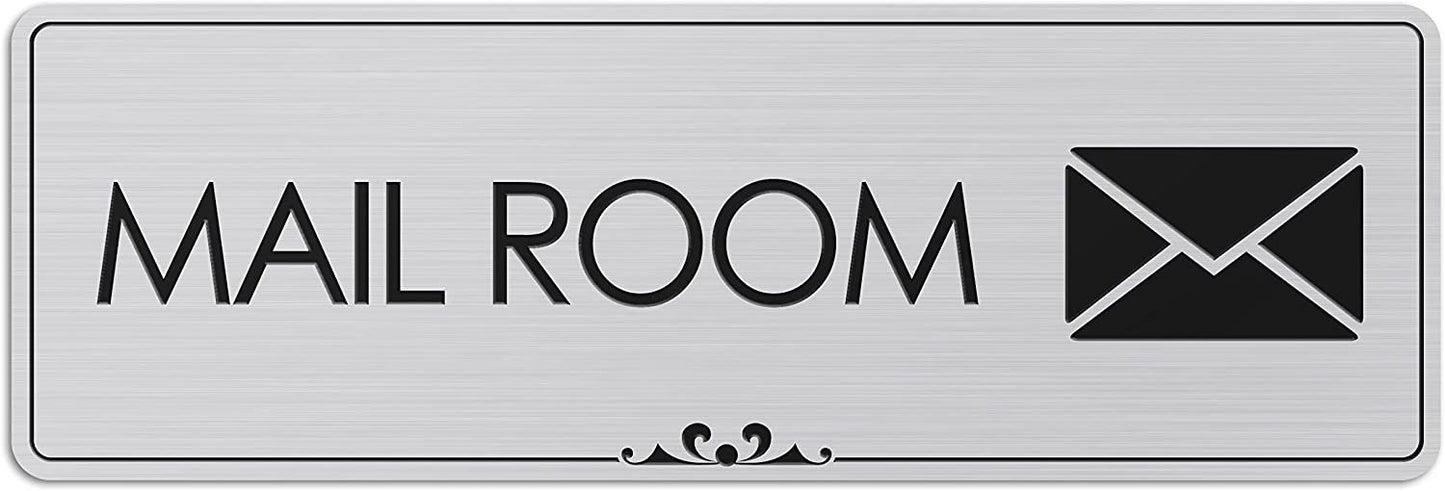 Mail Room - Laser Engraved Sign 1
