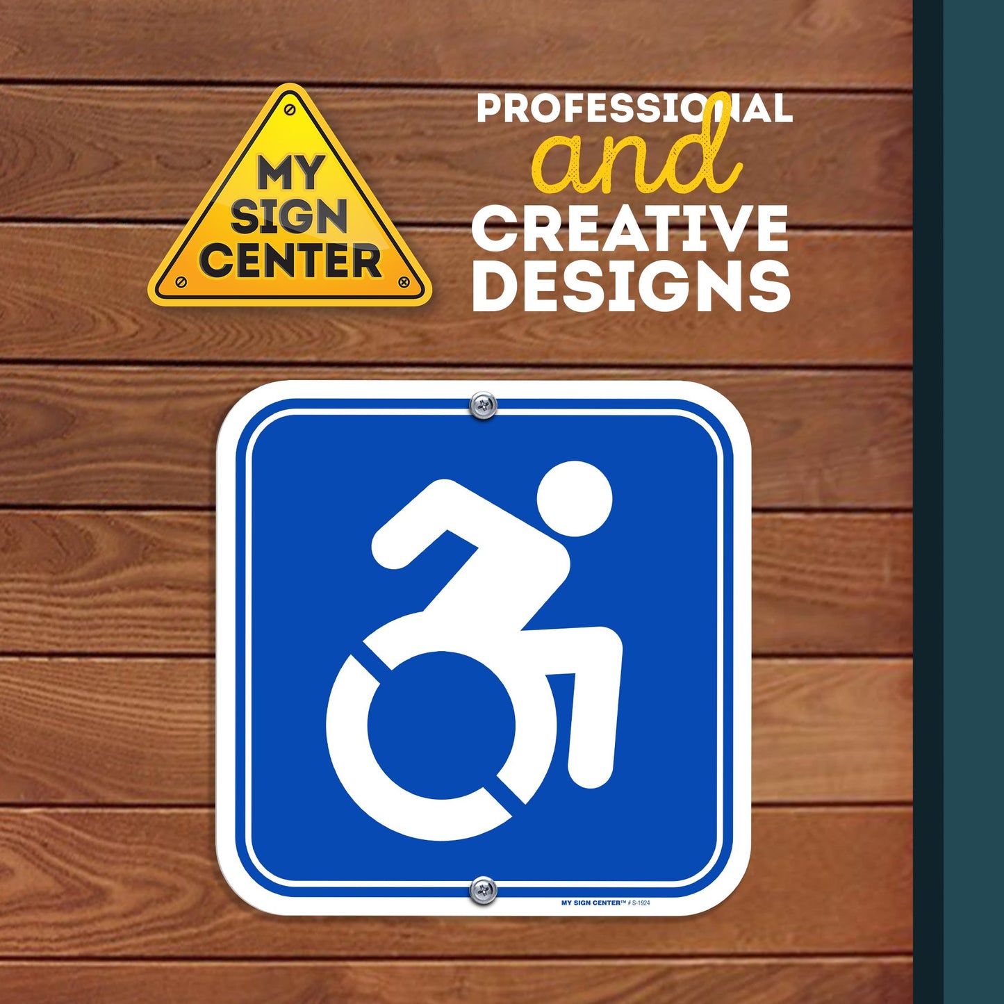 Van Accessible Handicap Parking Sign 1