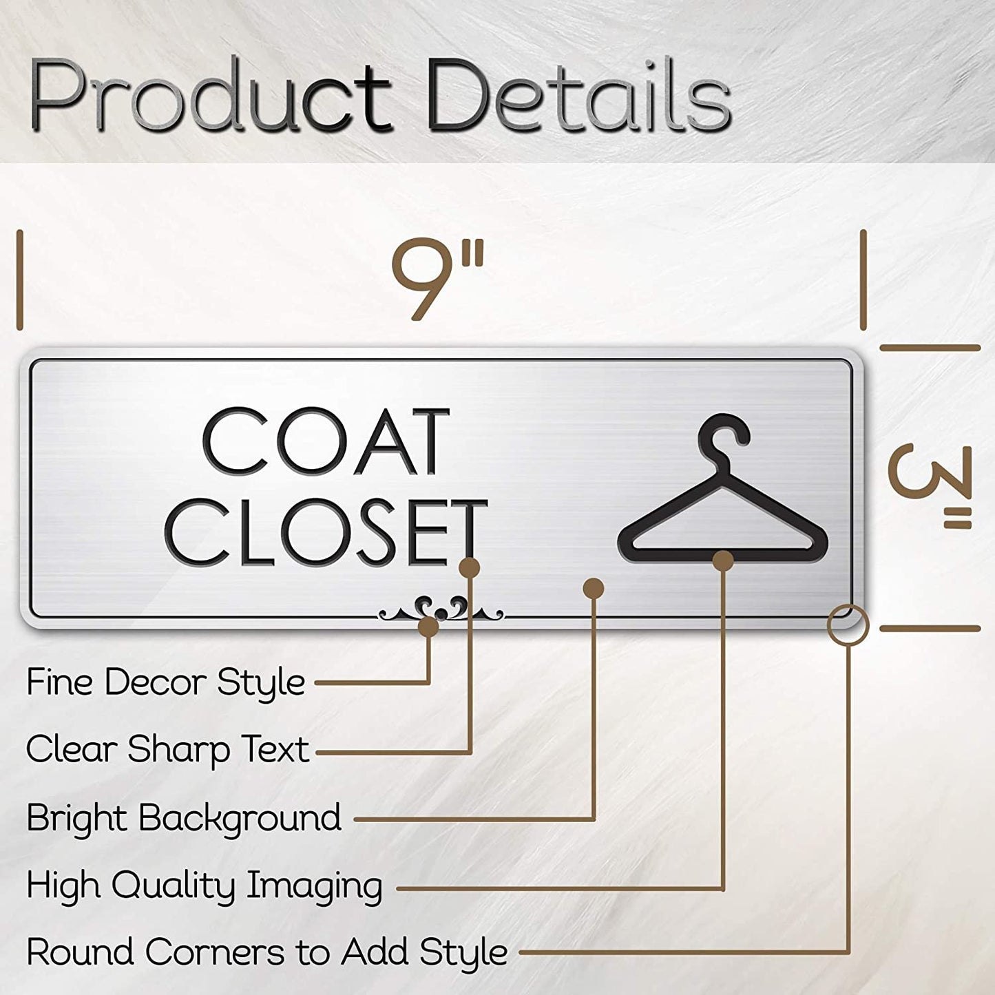 Coat Closet Sign Coat Storage Closet Door Accessories