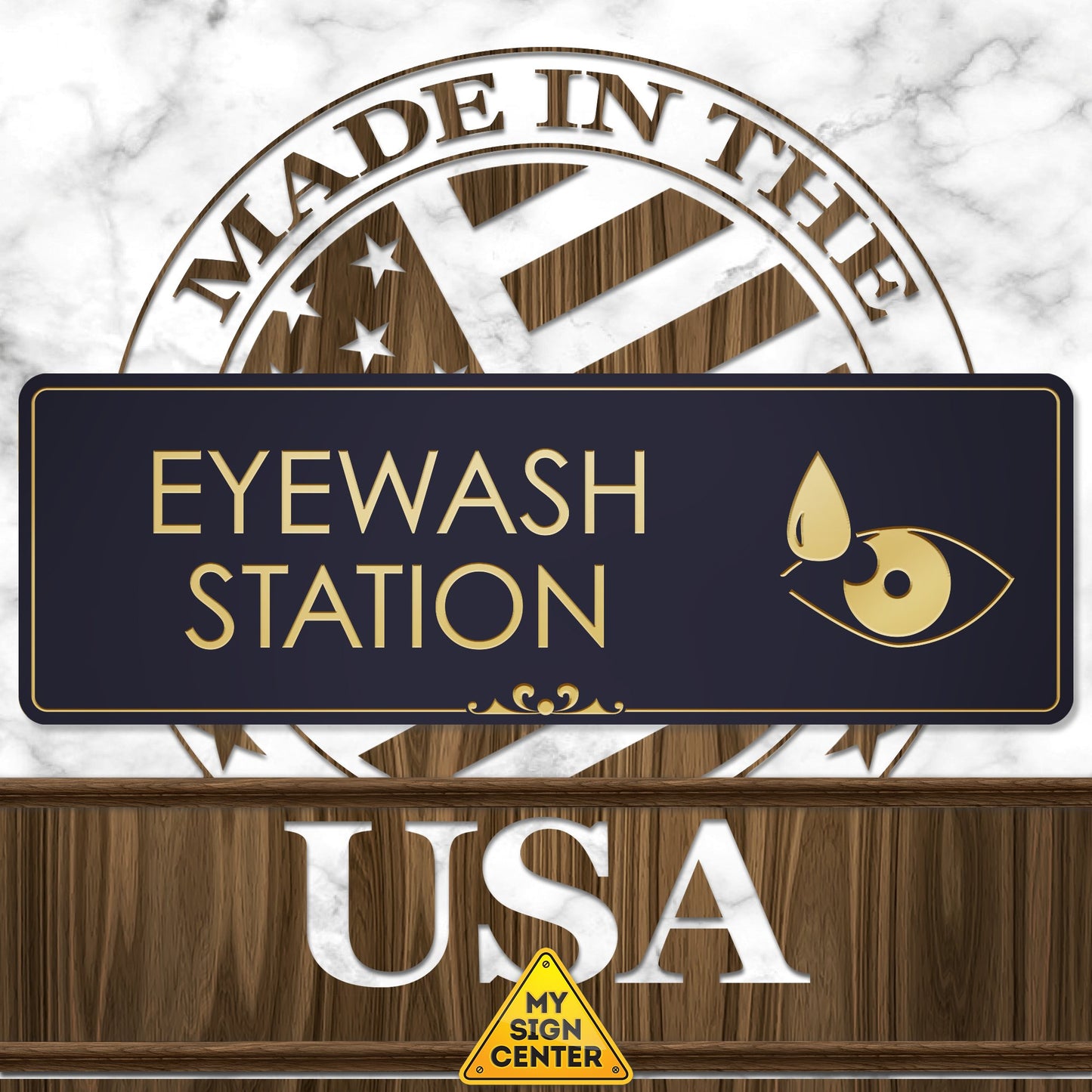 Eye Wash Station Sign Workplace Safety Sign