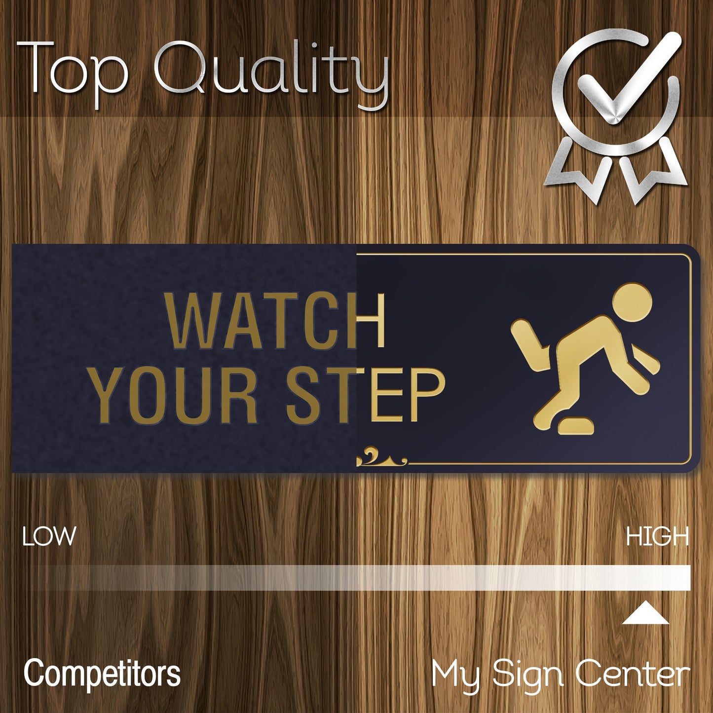 Caution Watch Your Step Sign Work Place Safety Signs
