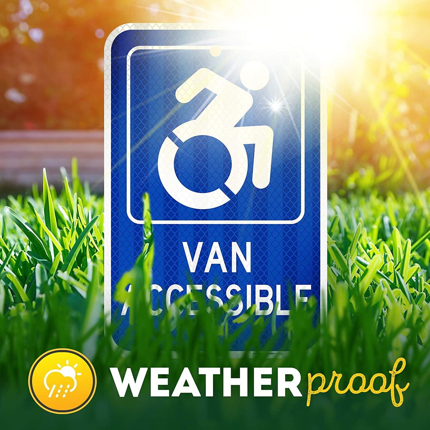 Van Accessible Handicap Parking Sign 2