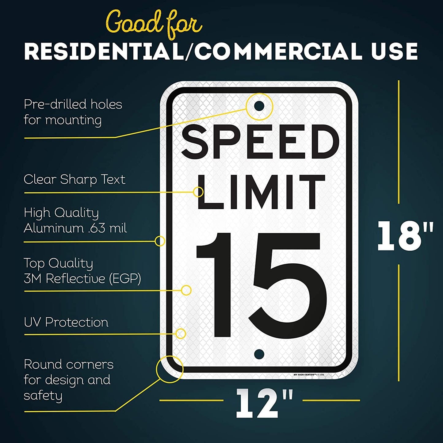 Speed Limit 15 MPH