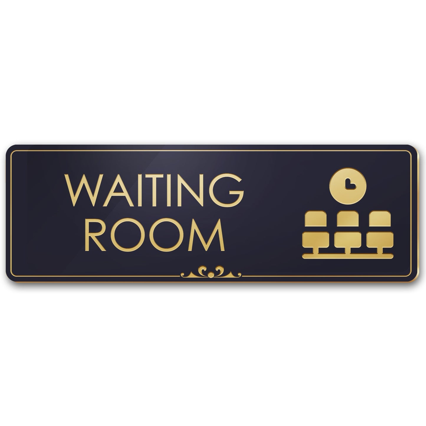 Office Waiting Room Sign Waiting Area Sign for Office Door