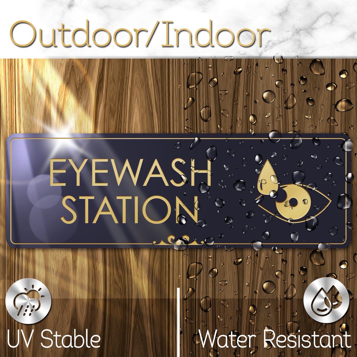Eye Wash Station Sign Workplace Safety Sign