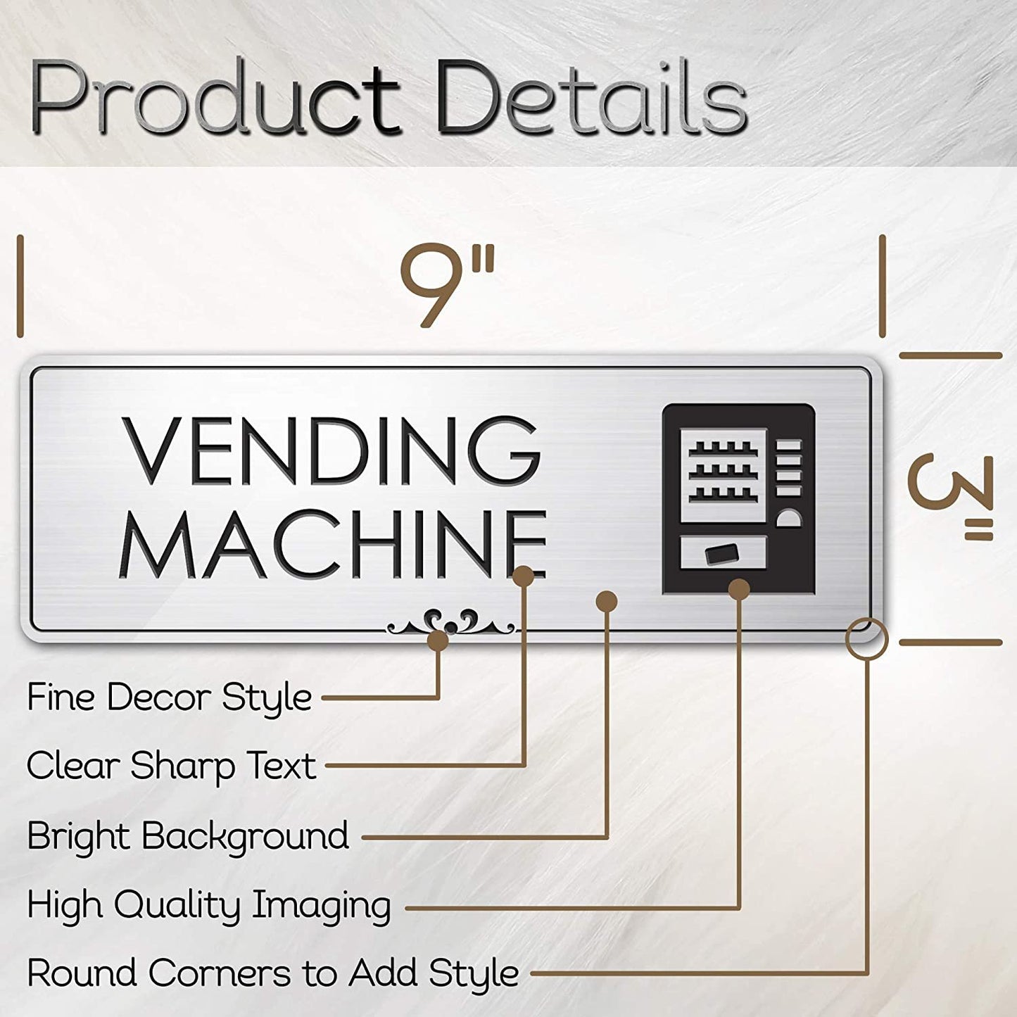 Vending Machines for Business Lunch Room Sign