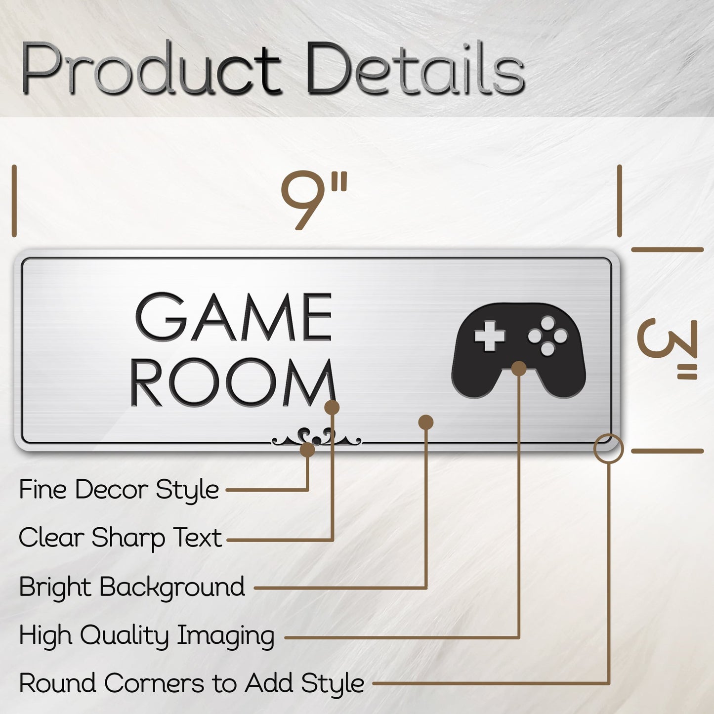 Game Room Sign Gaming Accessories for Room
