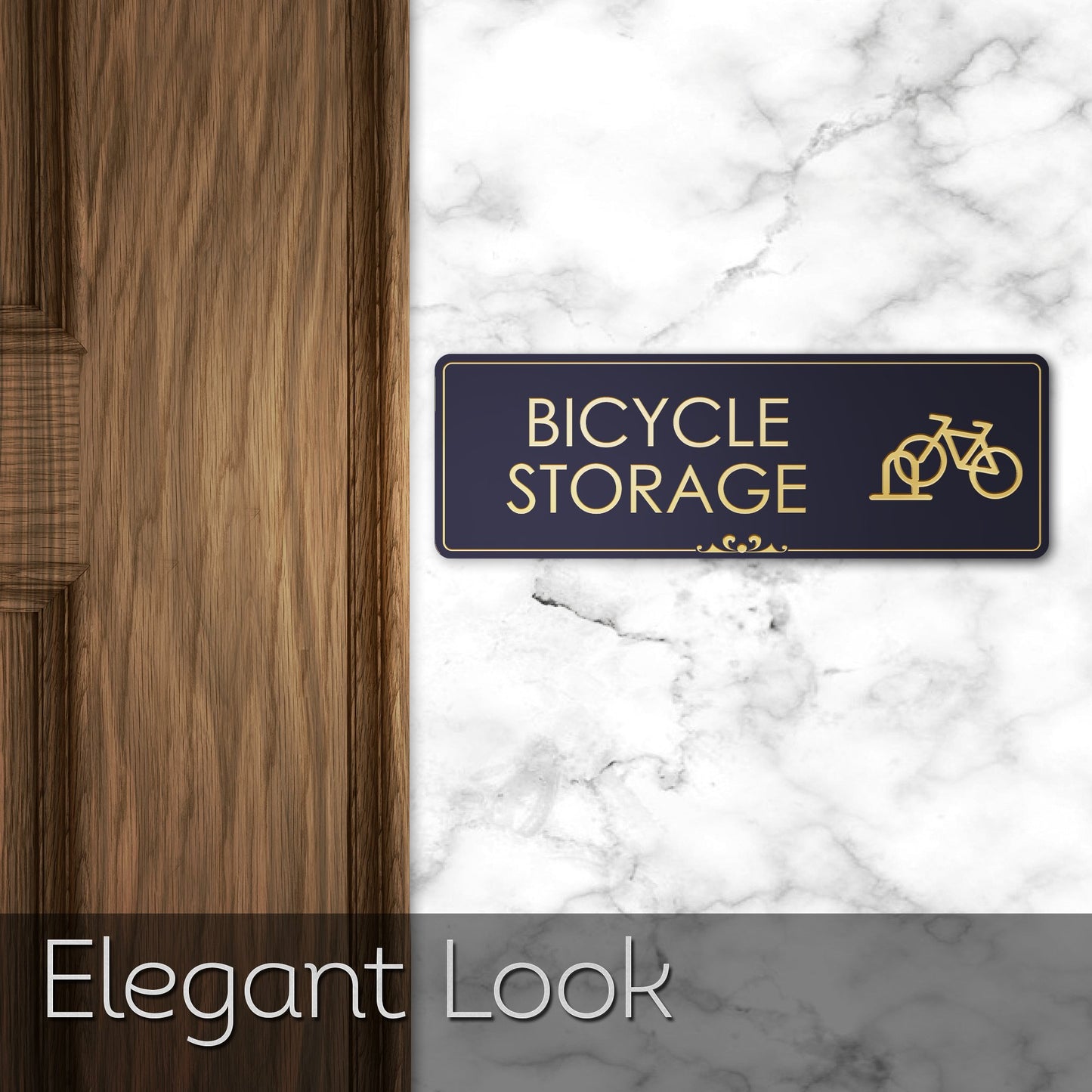 Bicycle Rack Sign Bike Storage Signage