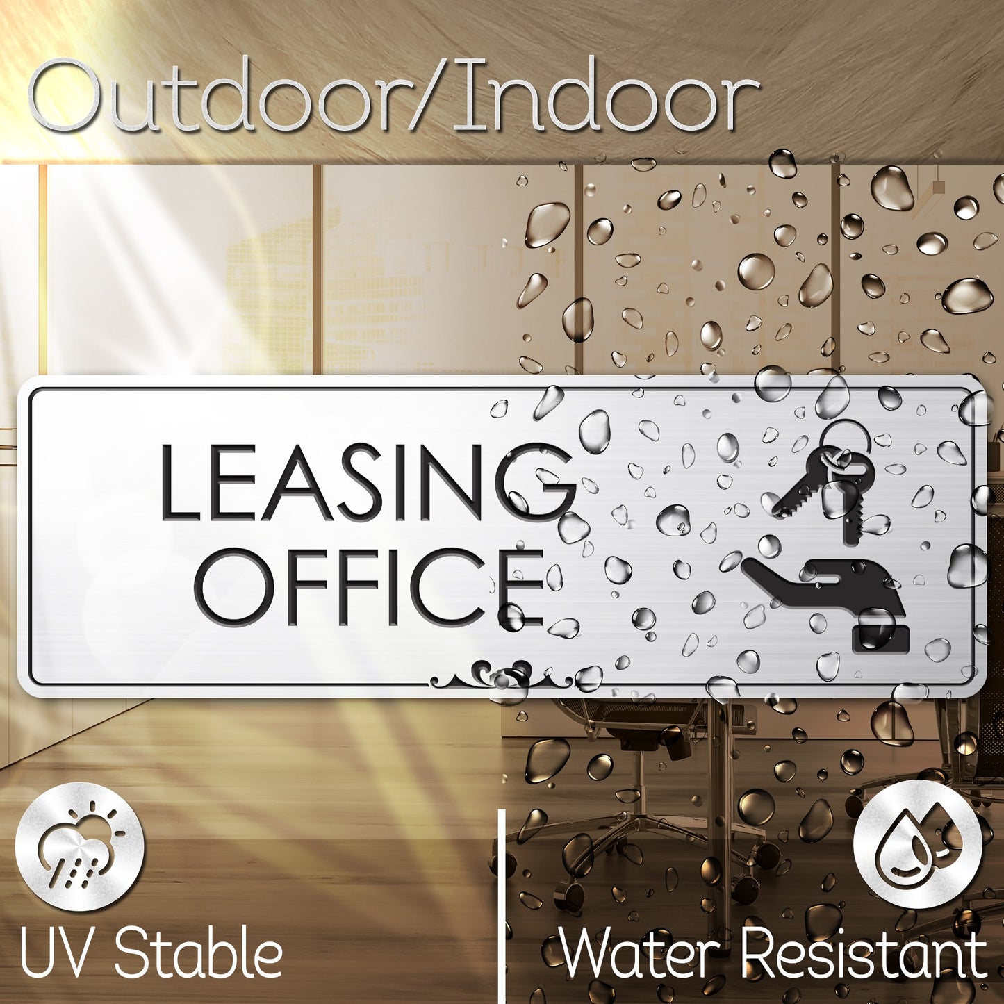 Leasing Office Sign Office Door Sign