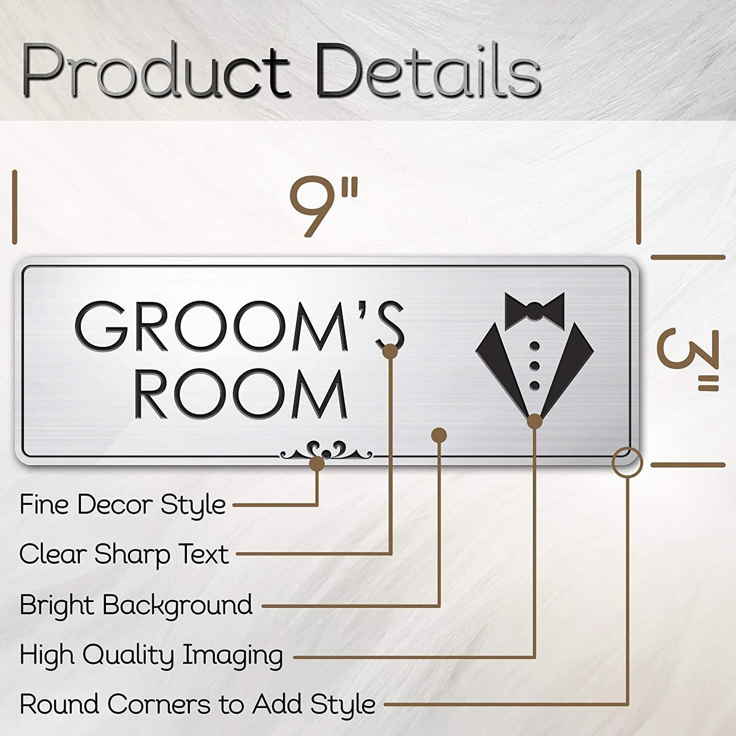Groom Room Sign Wedding Room Decorations 2