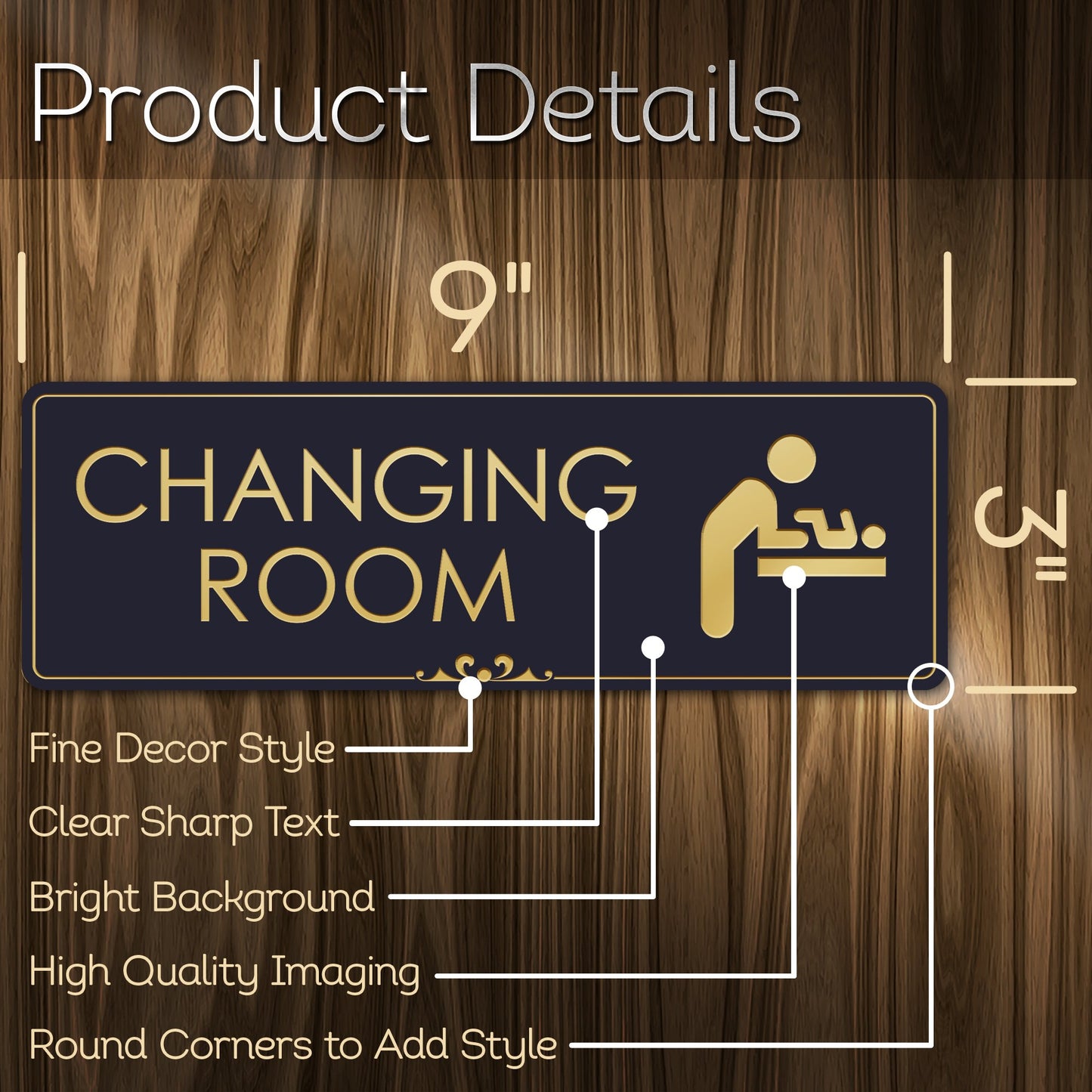 Changing Room Sign Dressing Room Sign