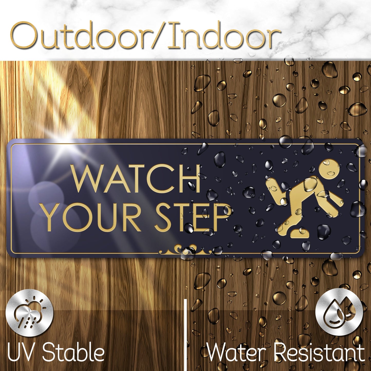 Caution Watch Your Step Sign Work Place Safety Signs