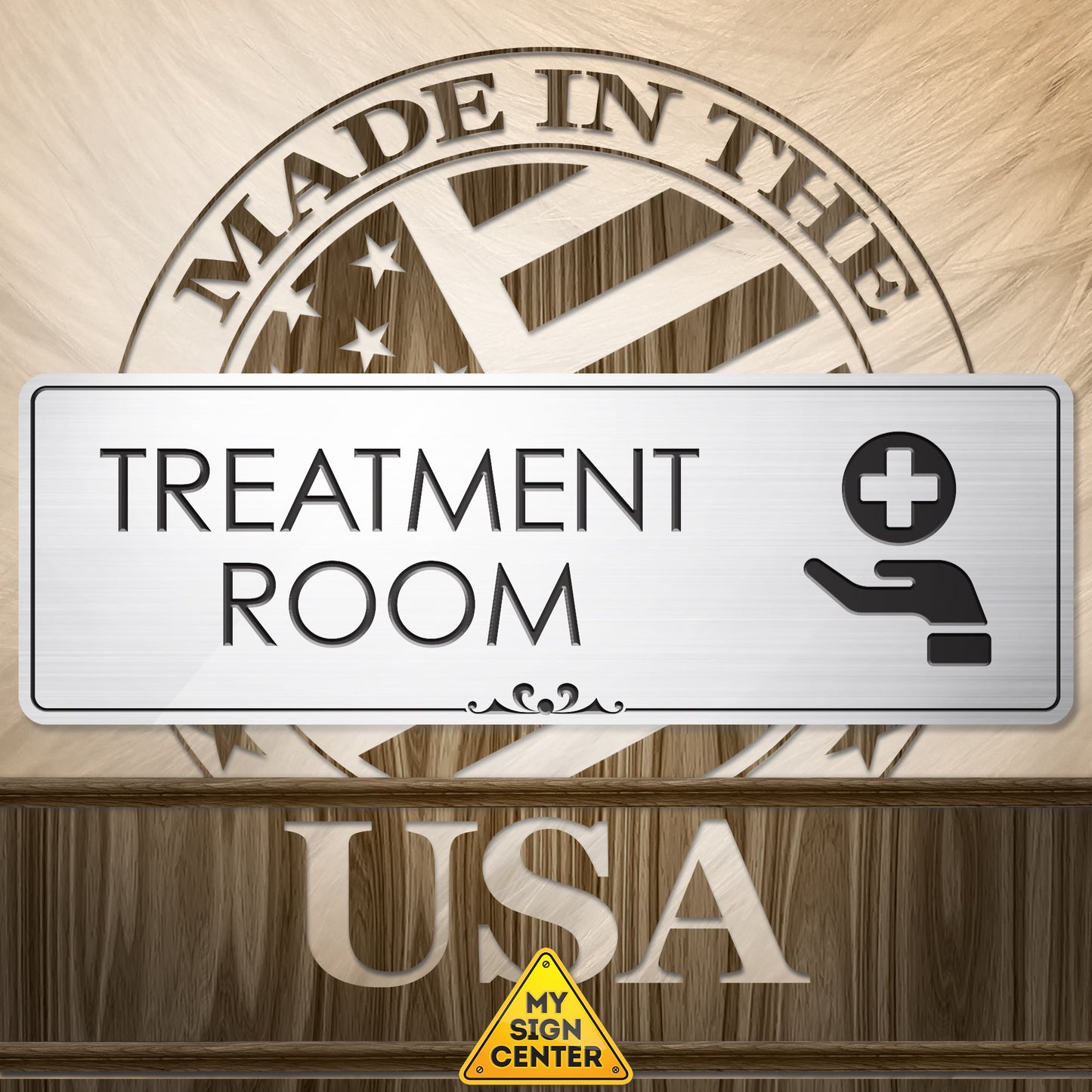 Treatment Room Sign Treatment in Session Sign