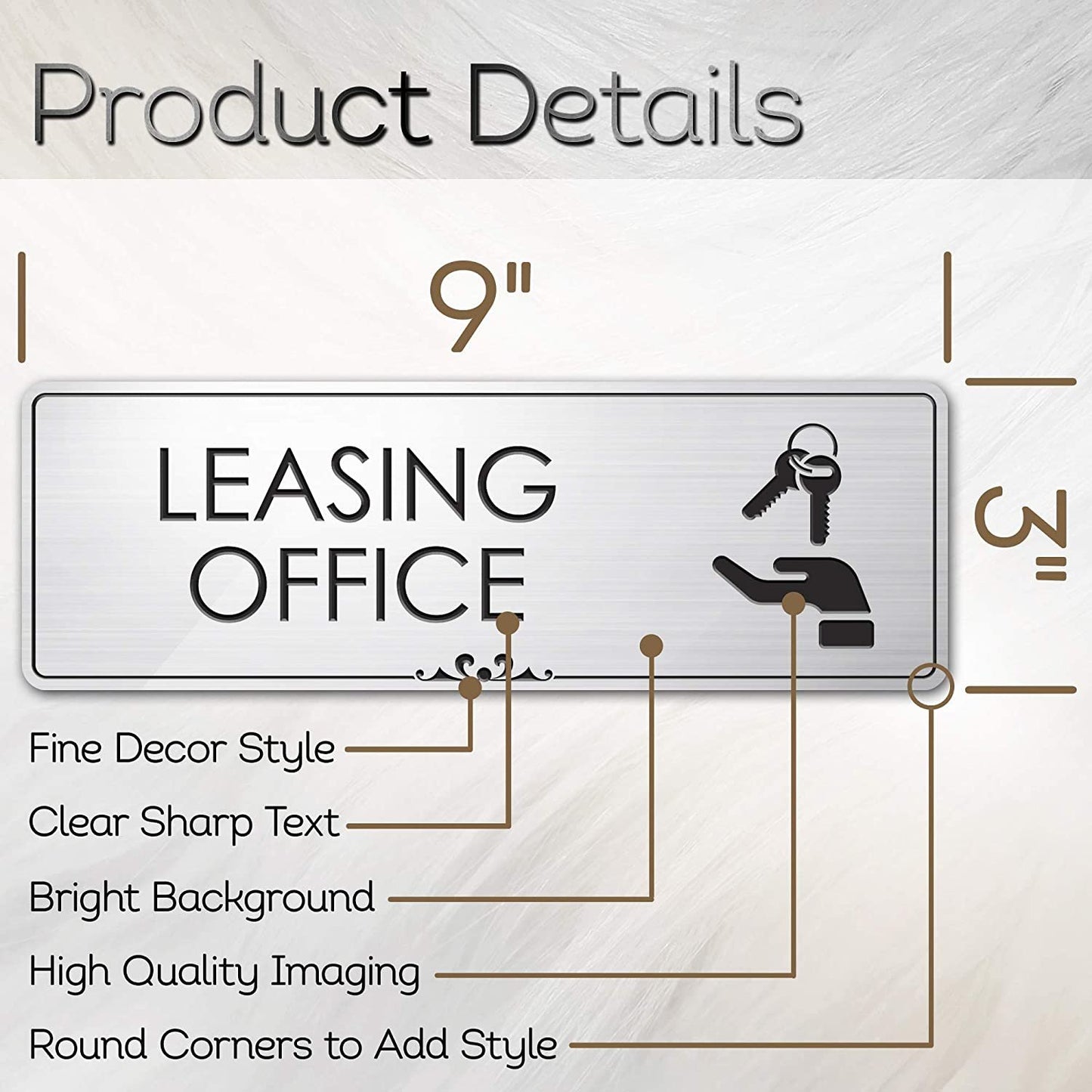 Leasing Office Sign Office Door Sign
