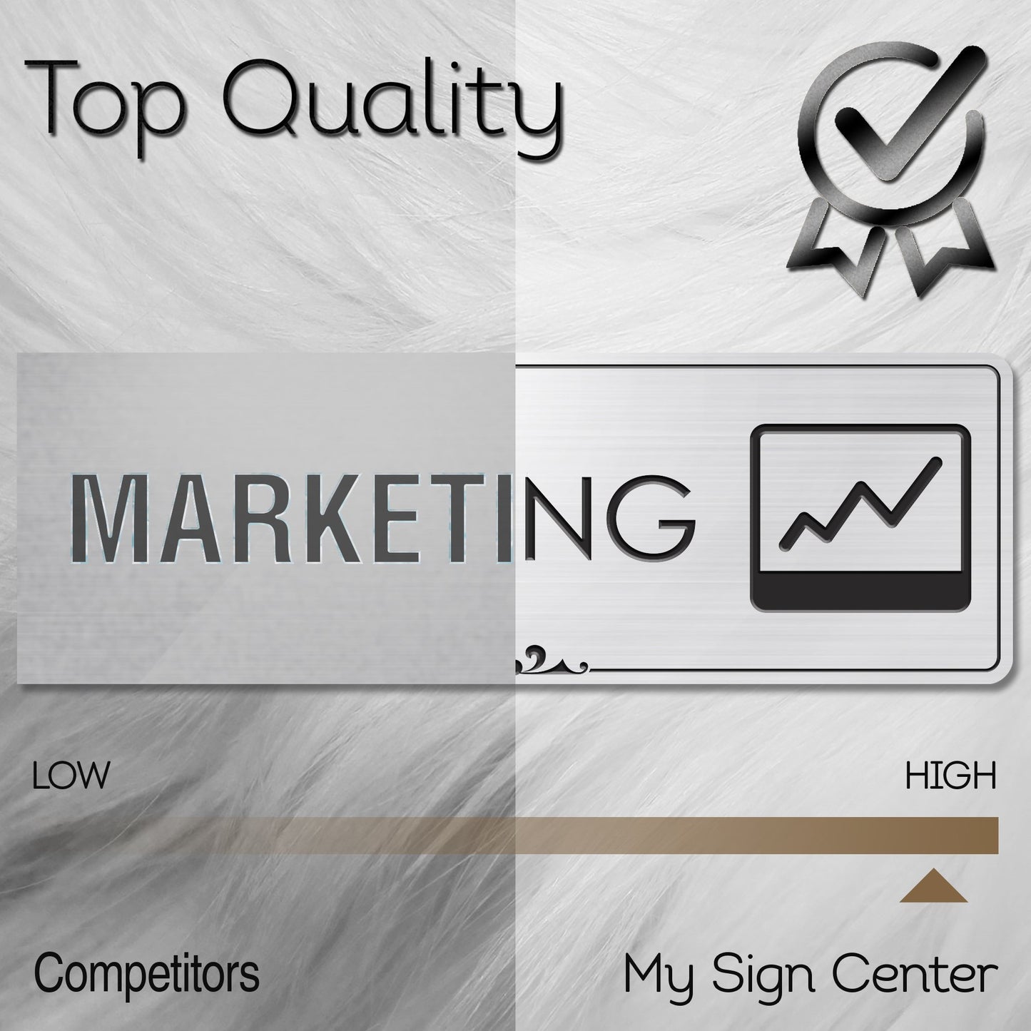 Marketing Office Door Sign