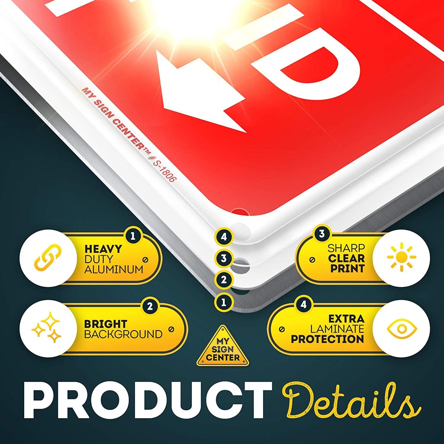 First Aid Kit Sign for Home, Office, Business