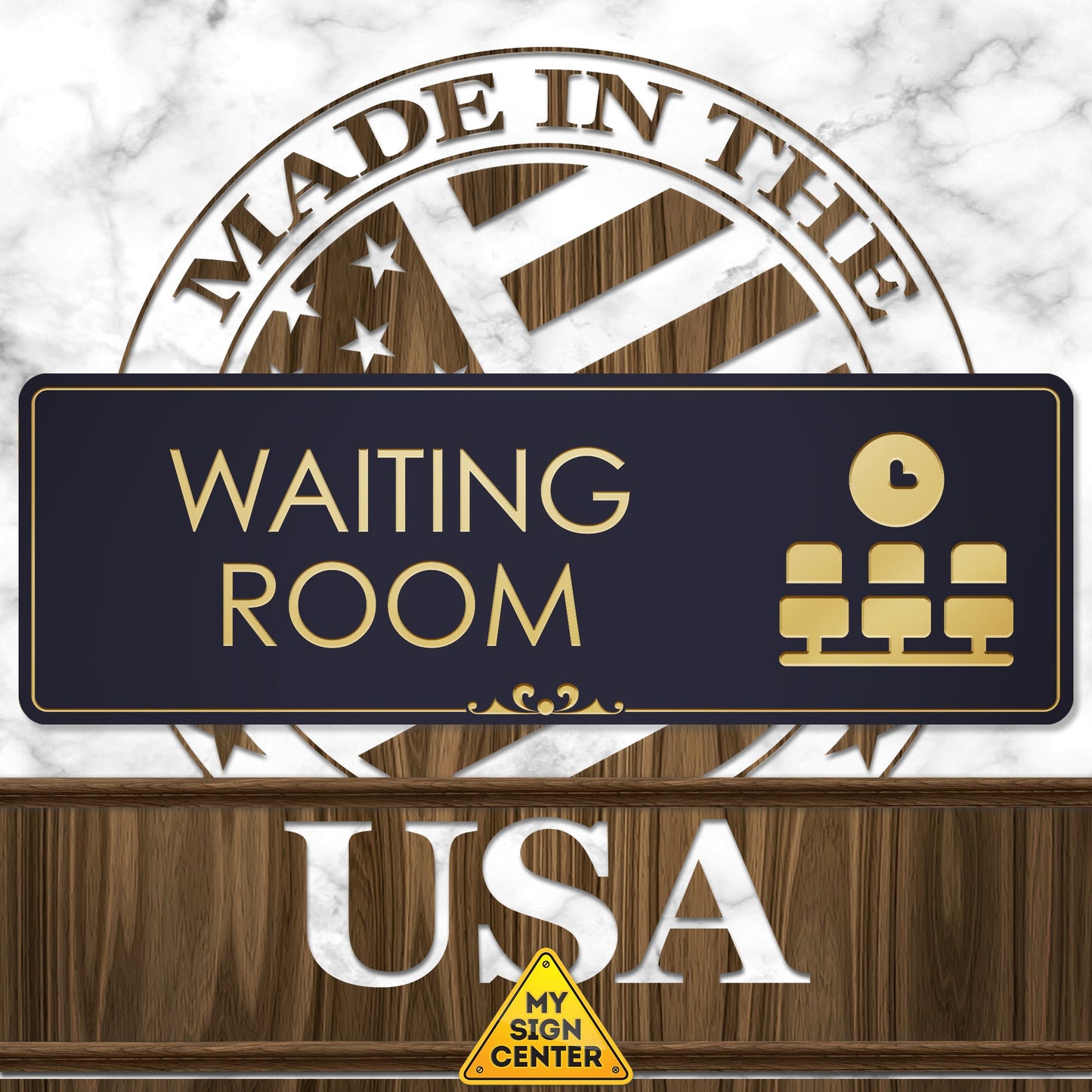 Office Waiting Room Sign Waiting Area Sign for Office Door