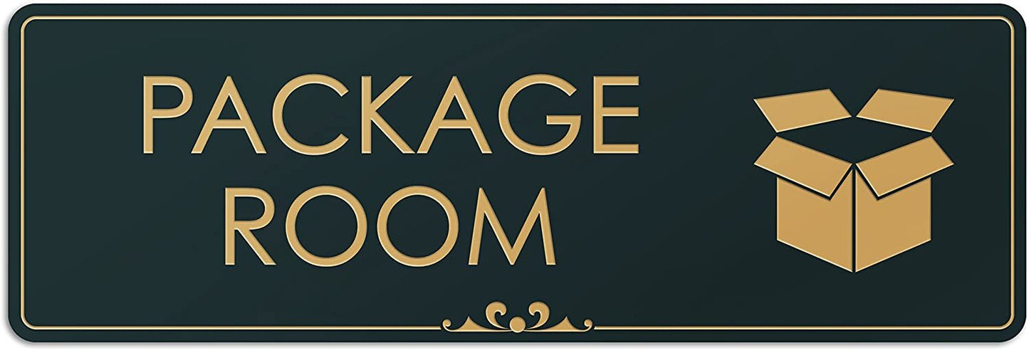 Package Room - Laser Engraved Sign