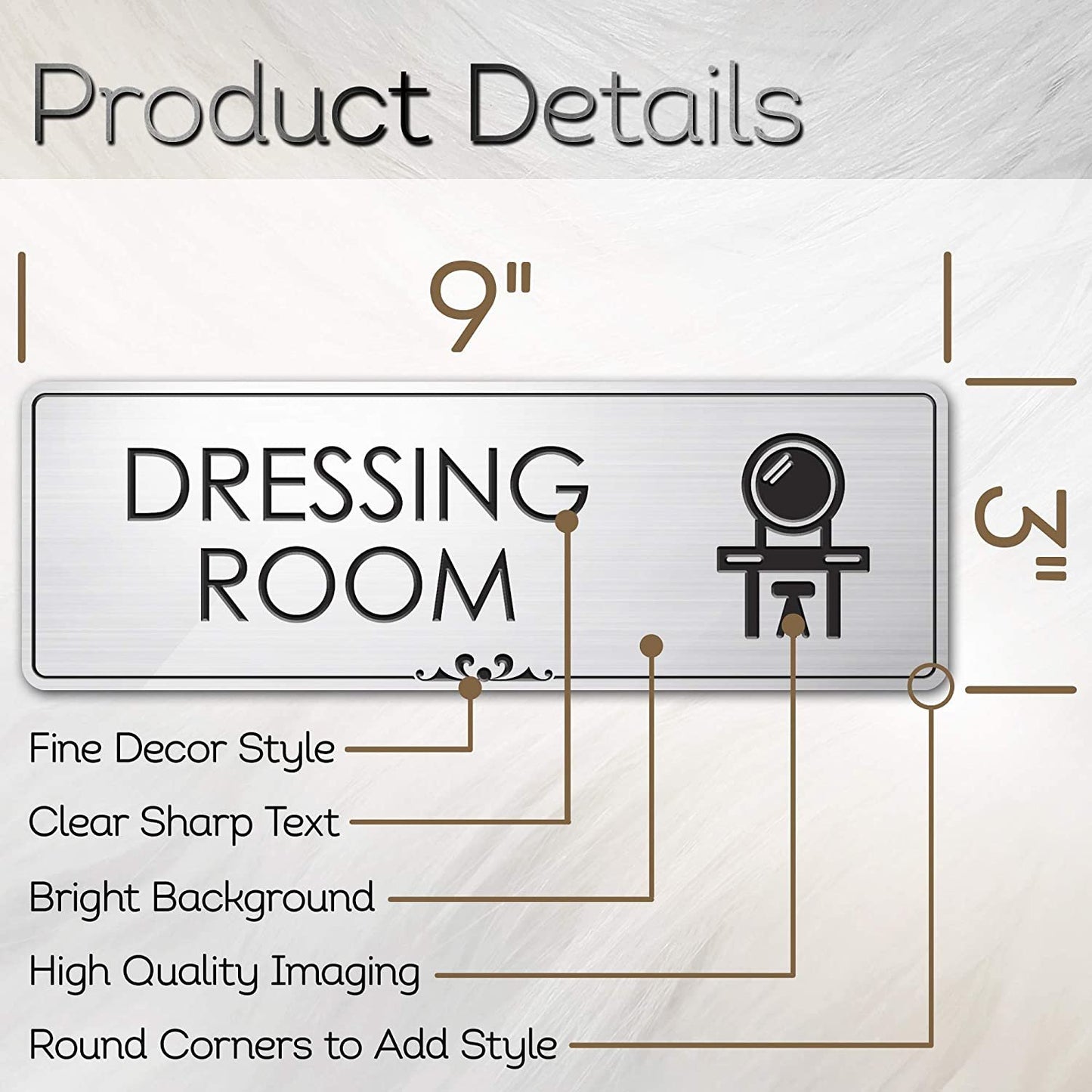 Dressing Room Sign Makeup Room Sign