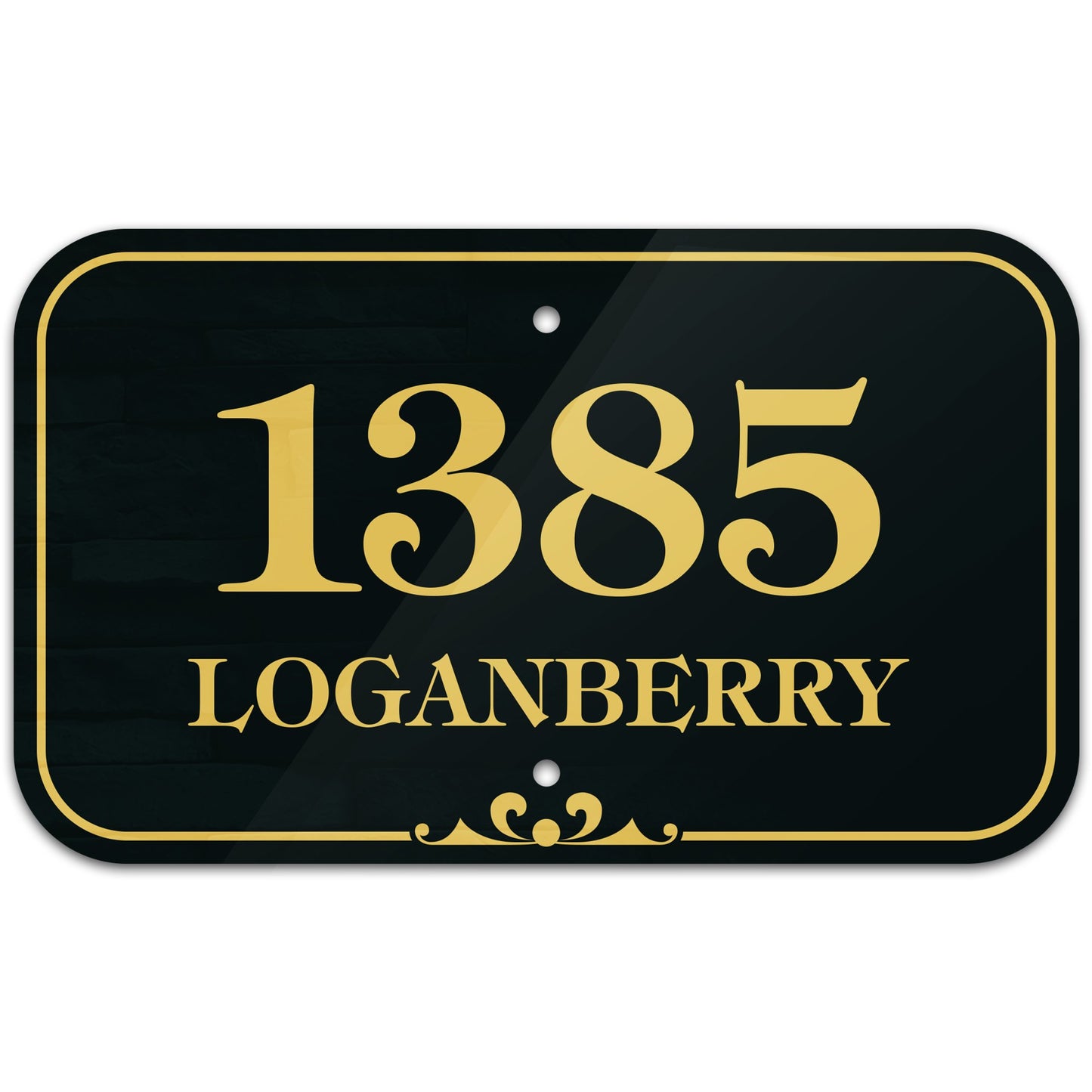Customized and Personalized House Address Sign 4