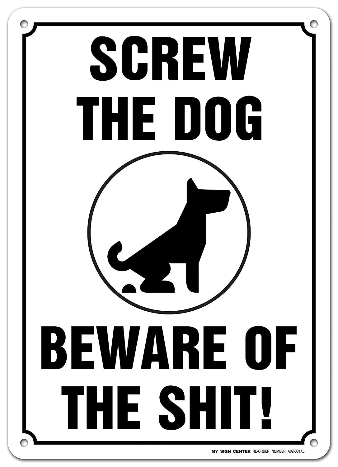 Beware of The Dog Poop Sign
