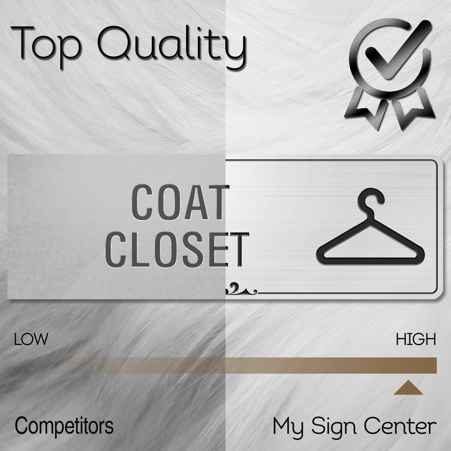 Coat Closet Sign Coat Storage Closet Door Accessories
