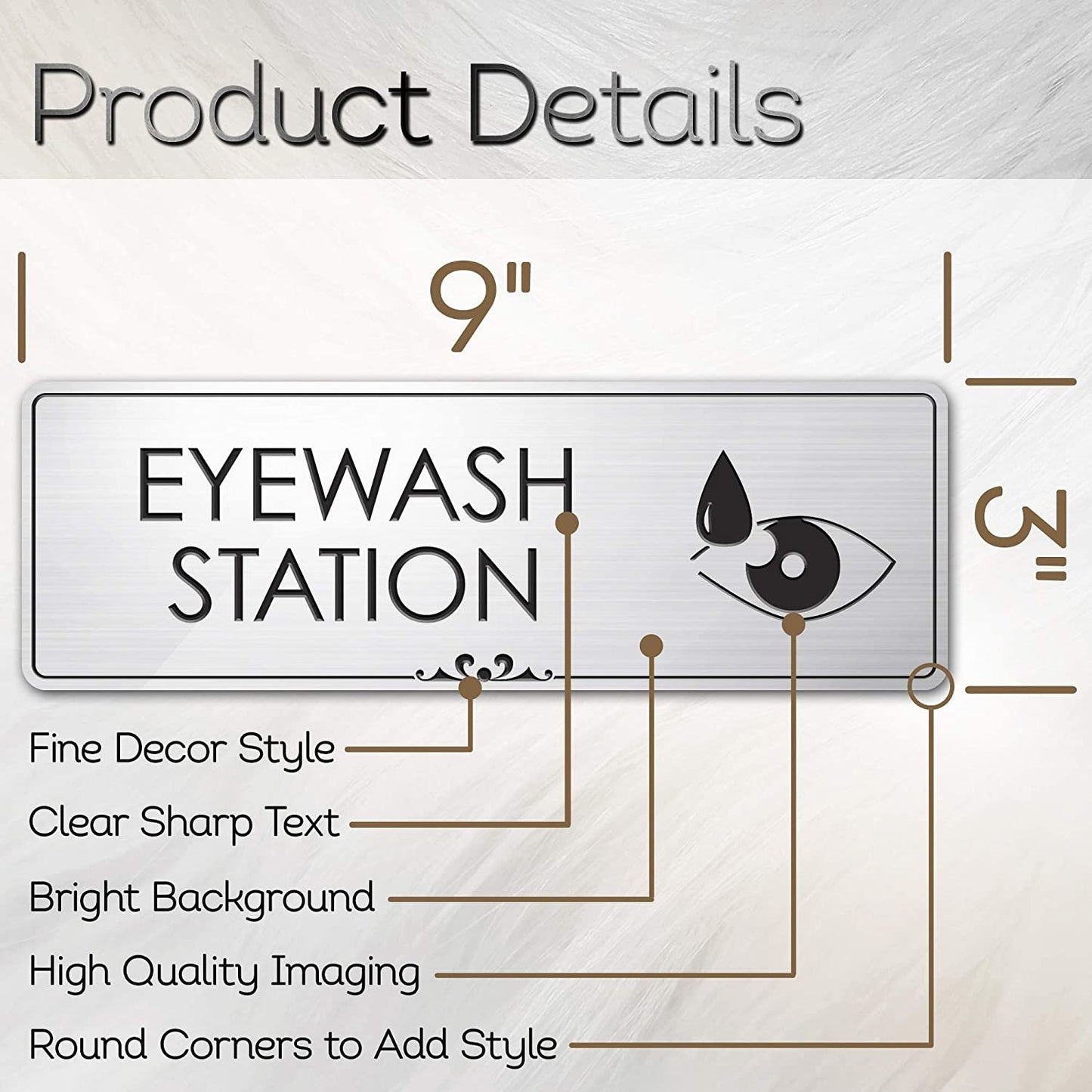 Eye Wash Station Sign Workplace Safety Sign