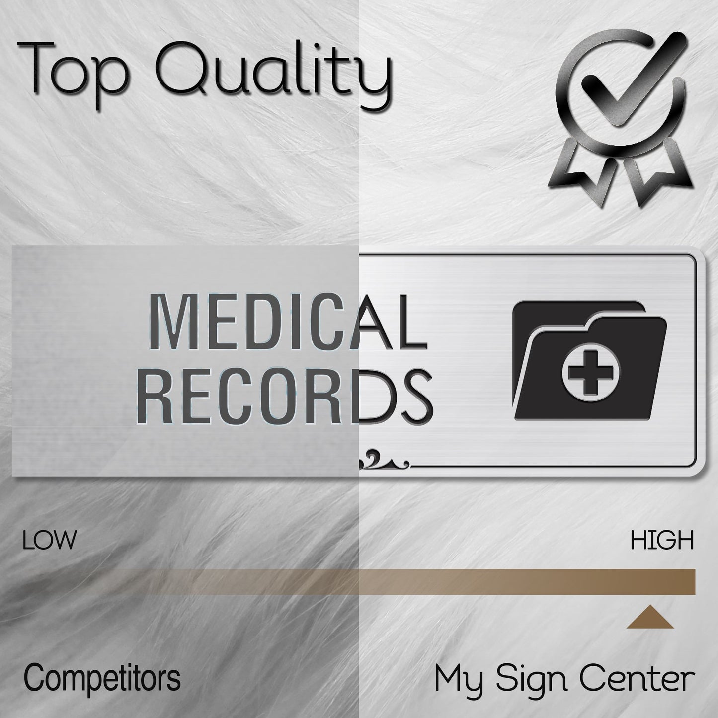 Medical Record Room Sign Office Medical Supplies Sign