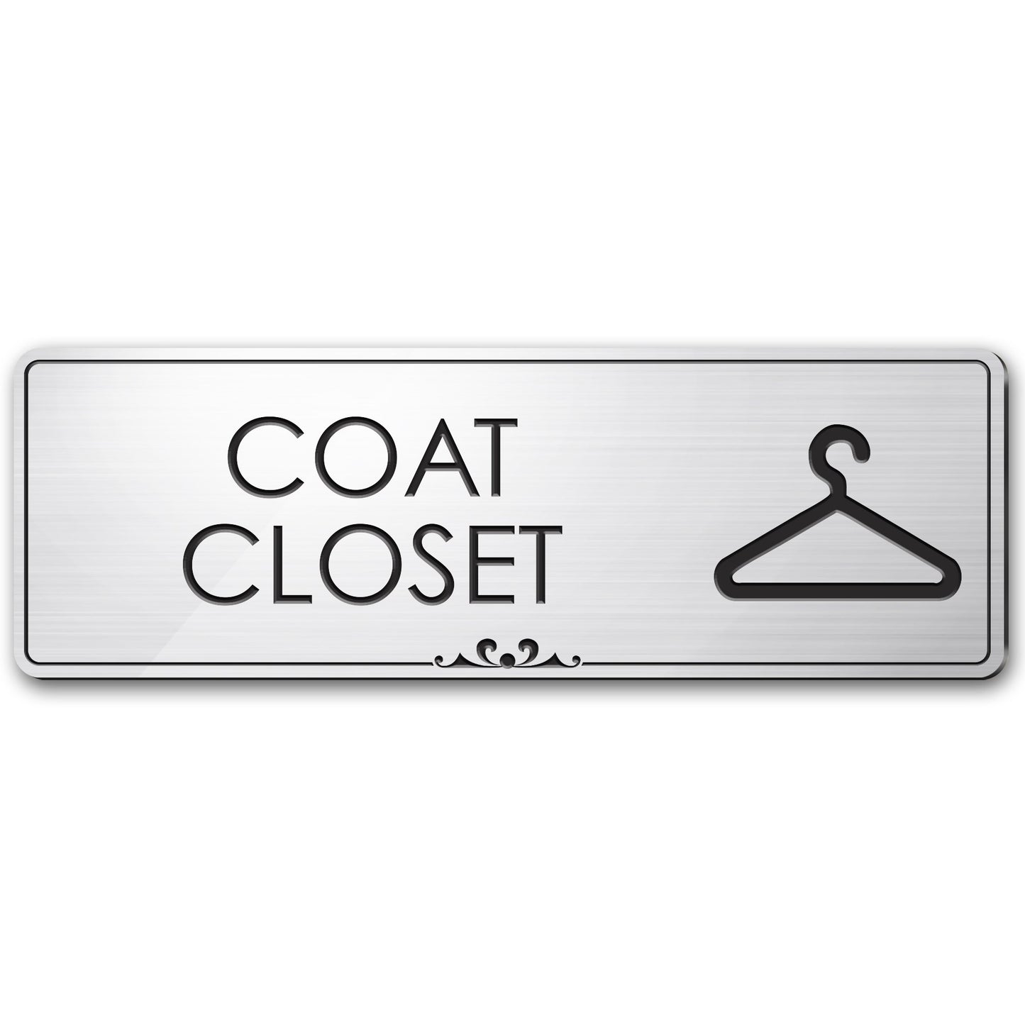 Coat Closet Sign Coat Storage Closet Door Accessories