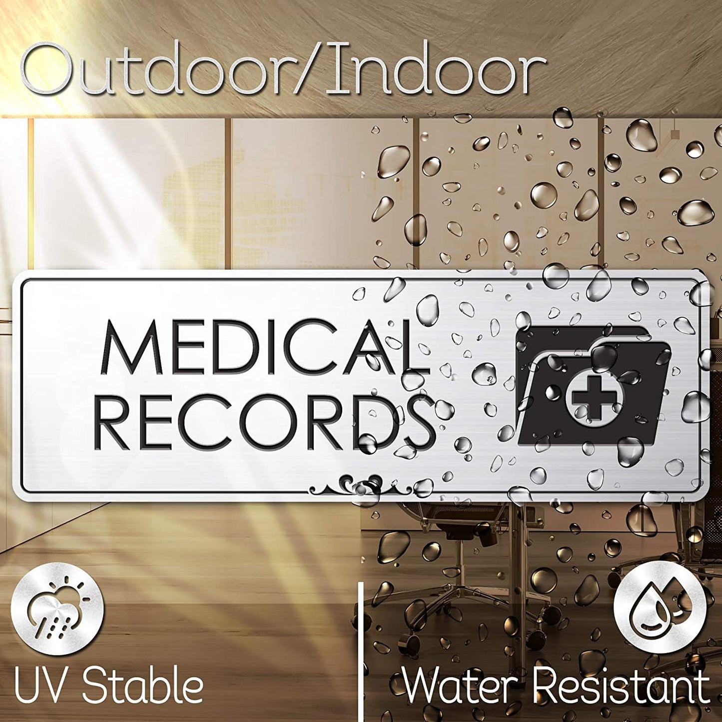 Medical Record Room Sign Office Medical Supplies Sign