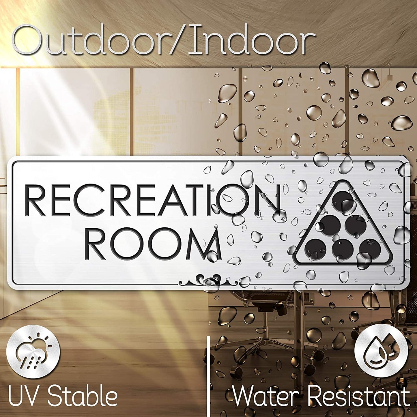 Recreation Room Sign