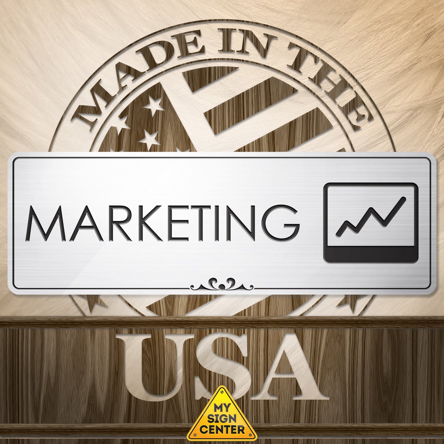 Marketing Office Door Sign