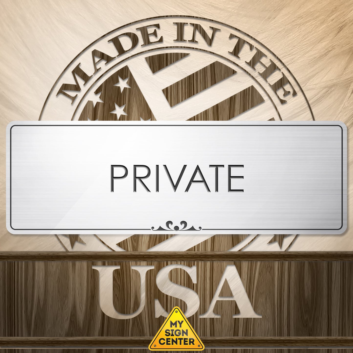 Private - Laser Engraved Sign