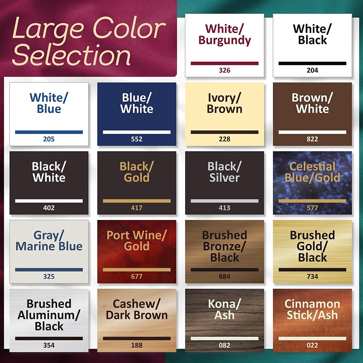 Customized and Personalized Name Plates for Doors