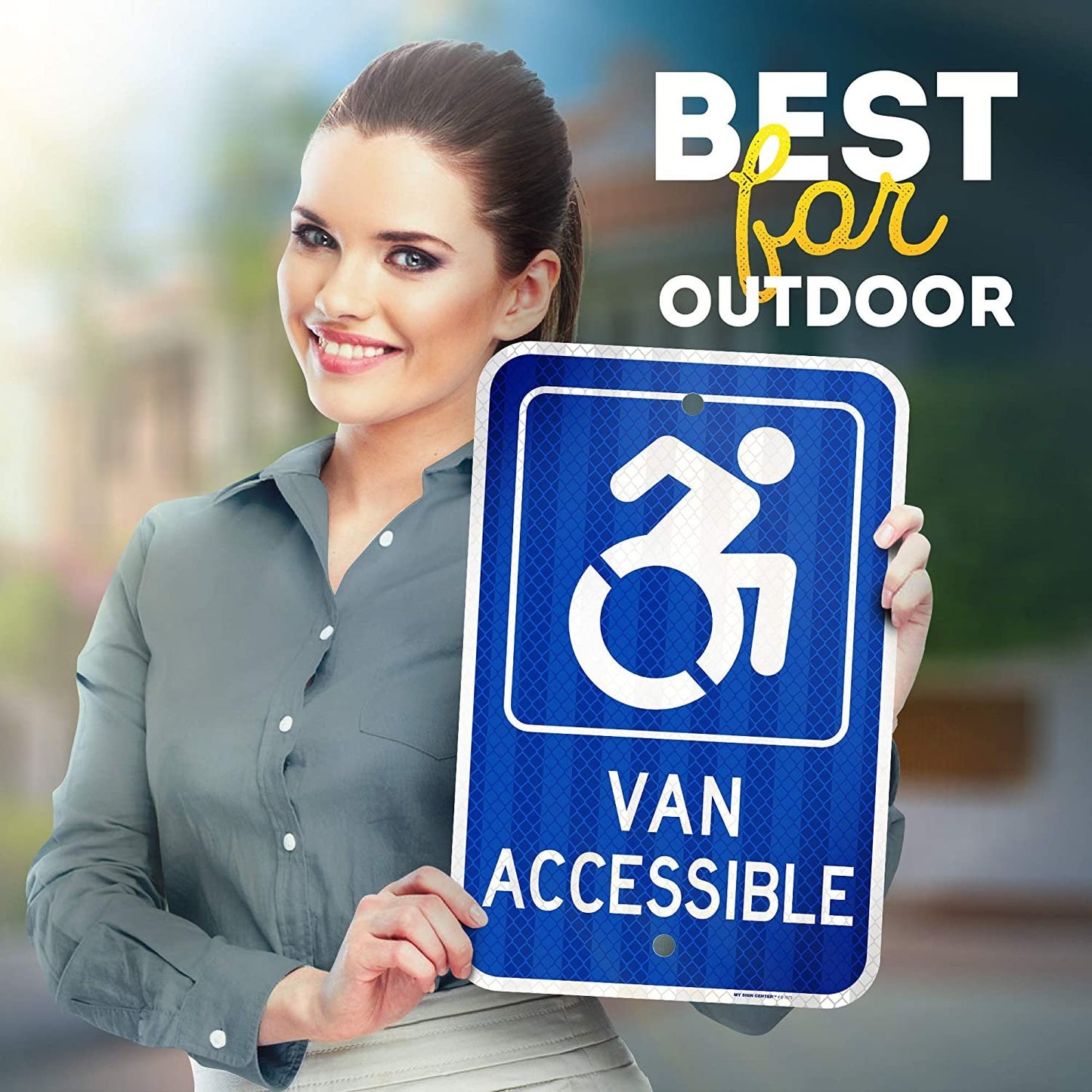 Van Accessible Handicap Parking Sign 2