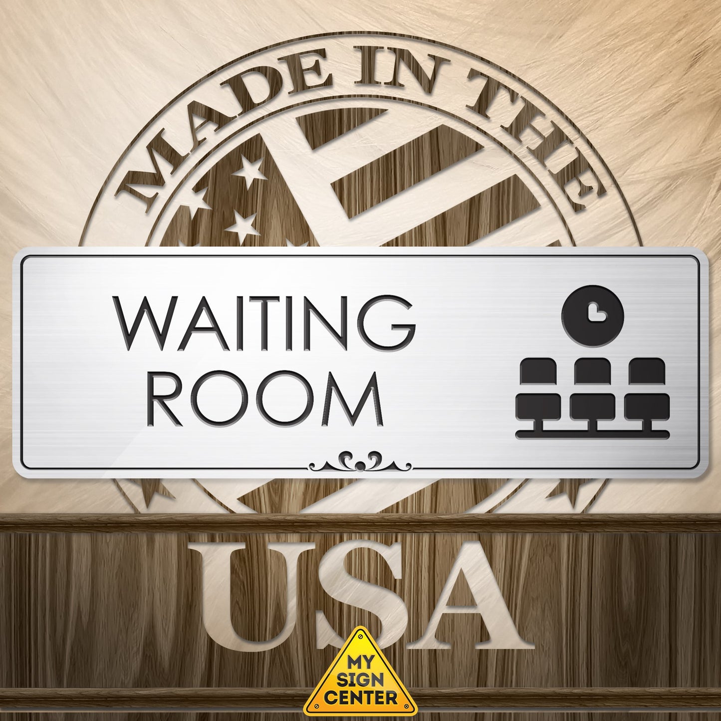 Office Waiting Room Sign Waiting Area Sign for Office Door
