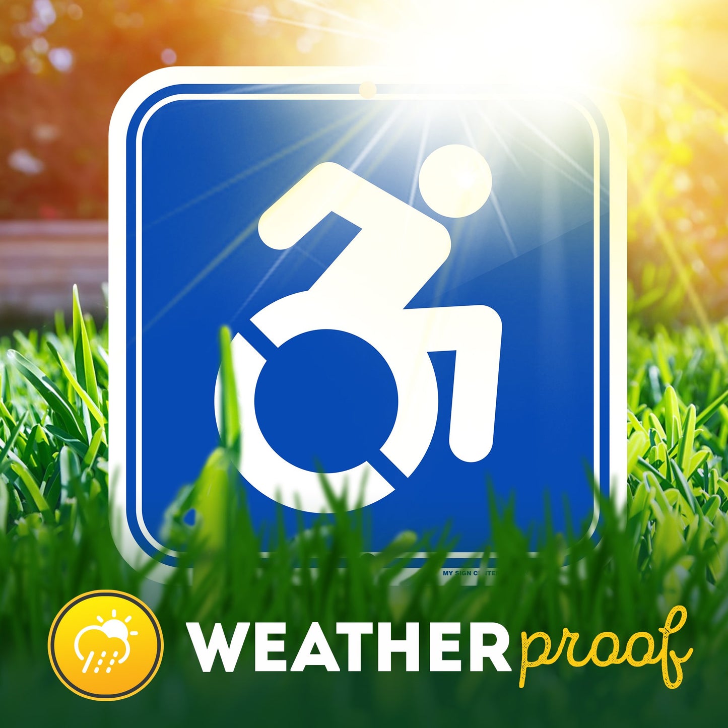 Van Accessible Handicap Parking Sign 1