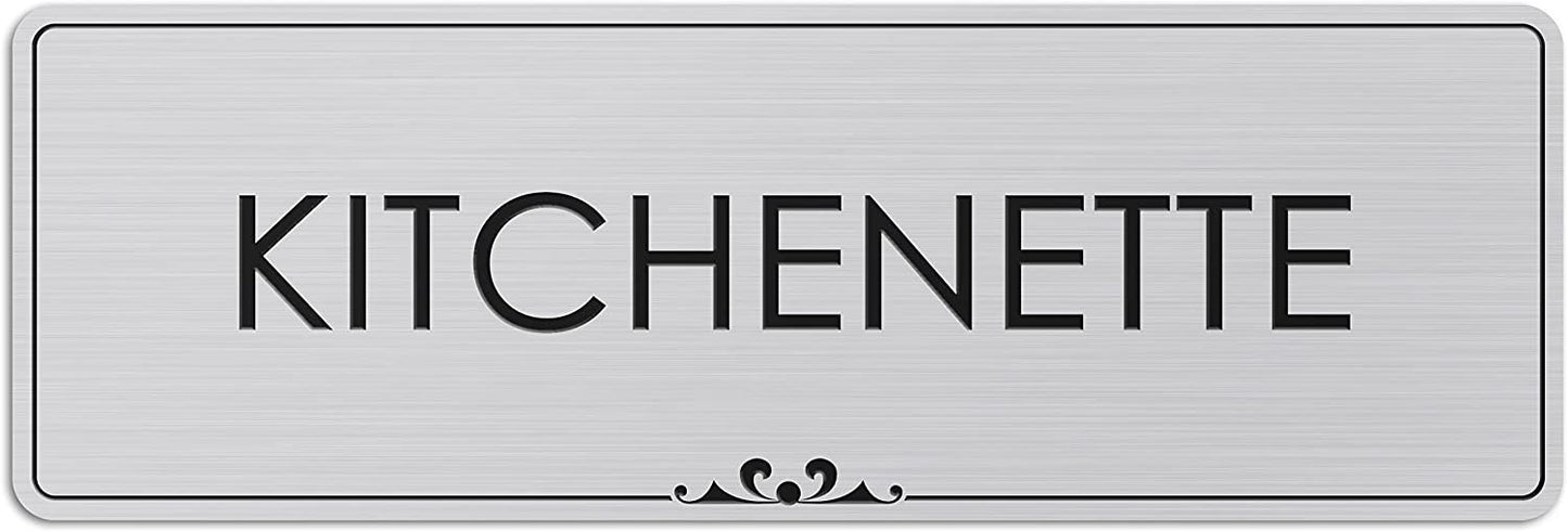 Kitchenette - Laser Engraved Sign
