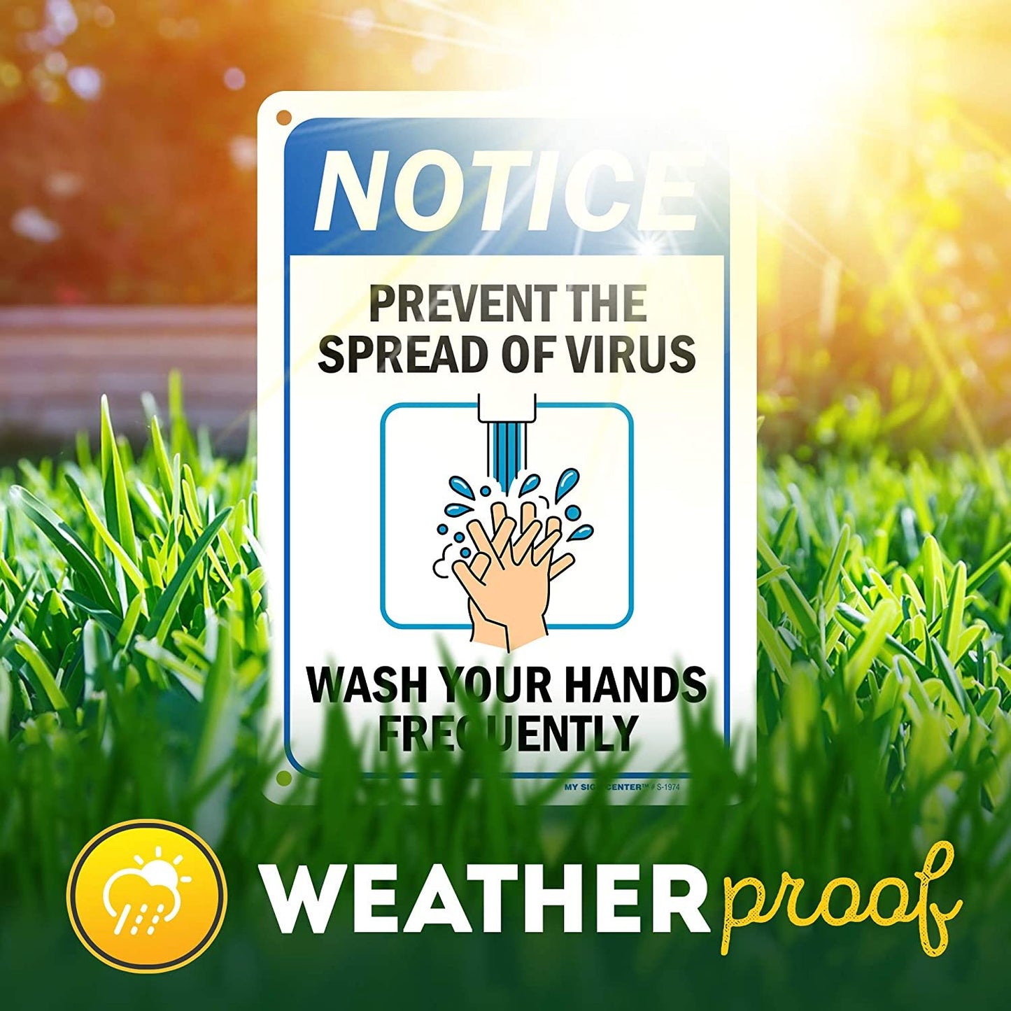 Wash Your Hands Sign Coronavirus Signs for Business