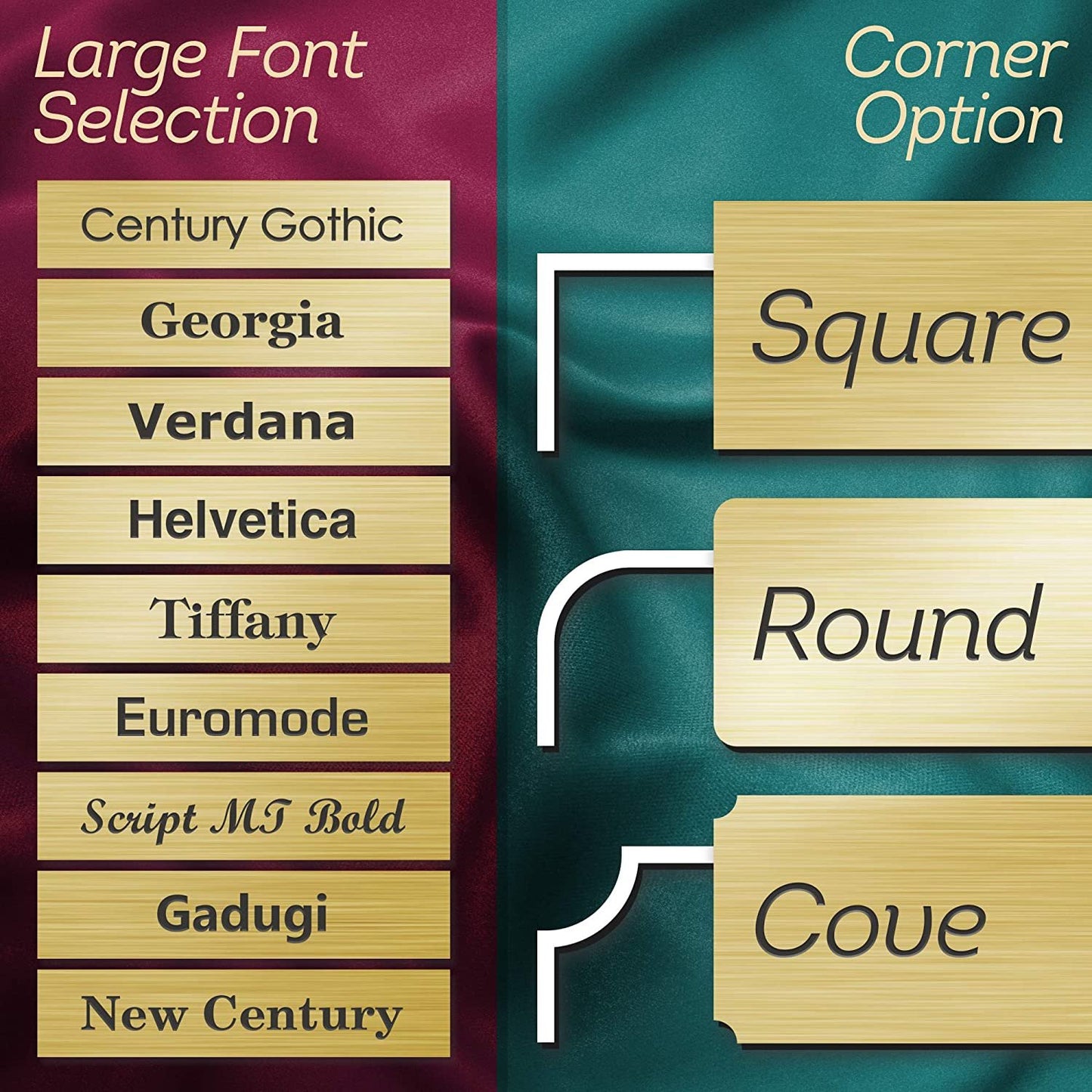 Customized and Personalized Name Plates for Doors
