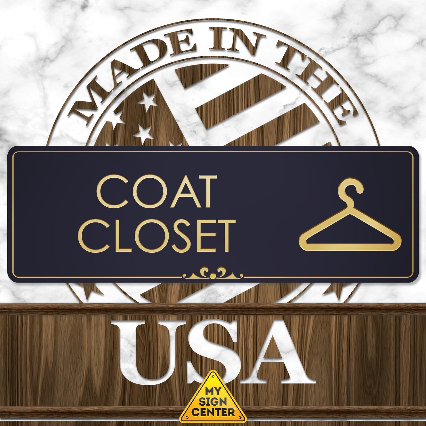 Coat Closet Sign Coat Storage Closet Door Accessories