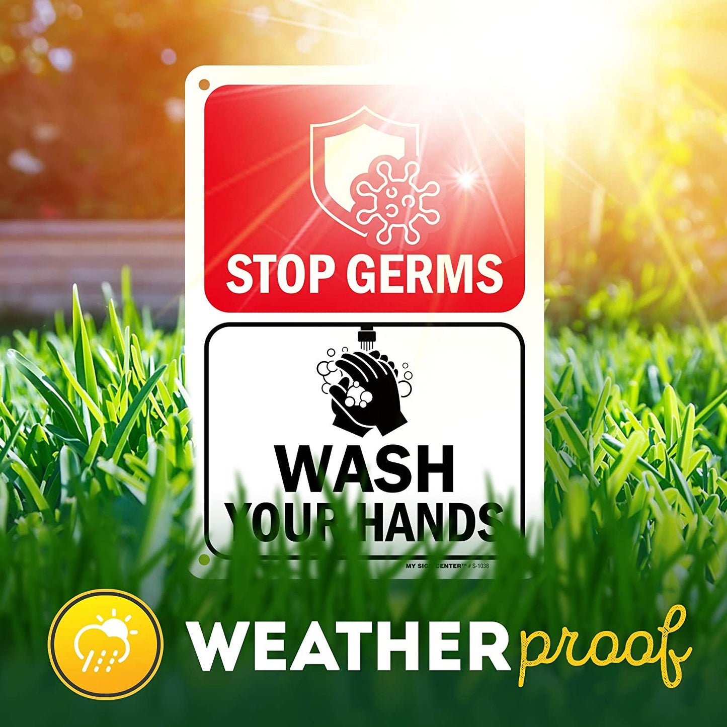 Corona Virus Wash Your Hands Sign