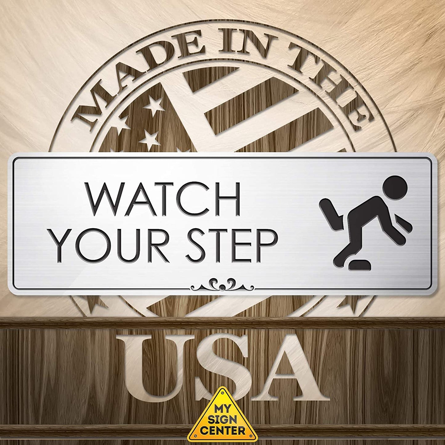 Caution Watch Your Step Sign Work Place Safety Signs